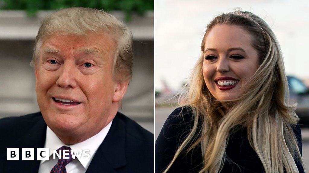 Trump In The Uk Who Is Donald Trump S Daughter Tiffany Bbc News