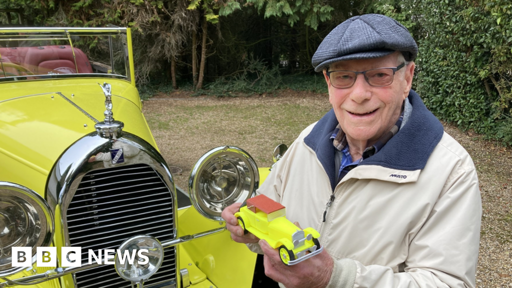 Man, 94, finds father's beloved classic car on auction site