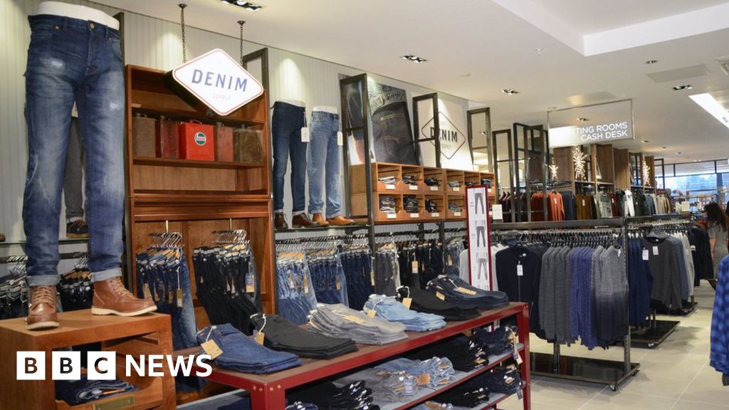 Next shares fall despite online sales offsetting store woes BBC News