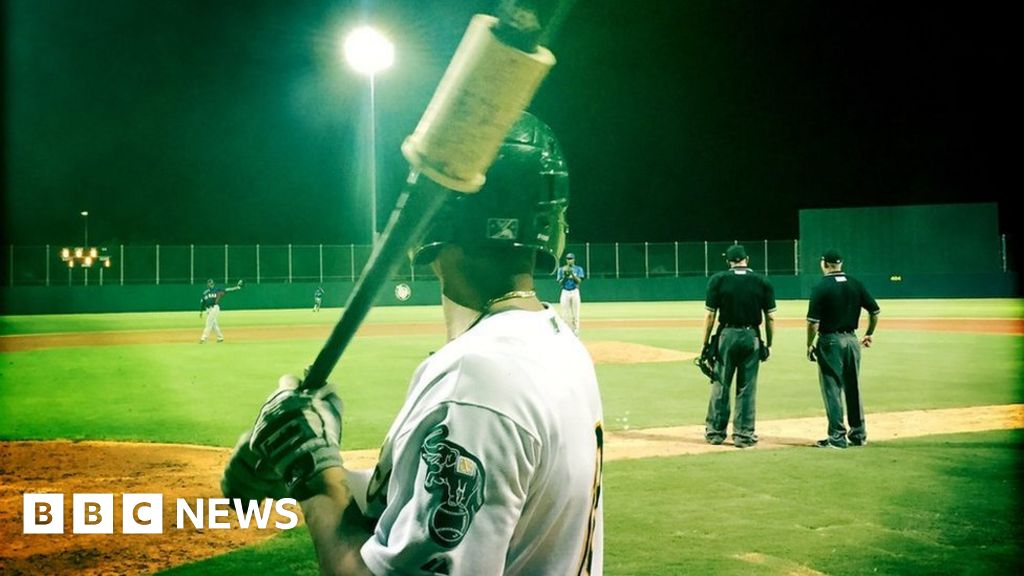 Rockies dugout filled with 'almost two feet' of hail before game