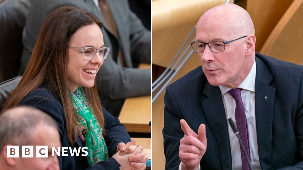 Kate Forbes and John Swinney