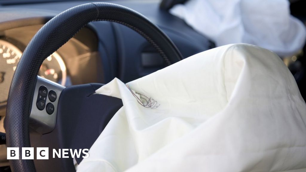 Man arrested over sale of 'dangerous' fake car airbags BBC News