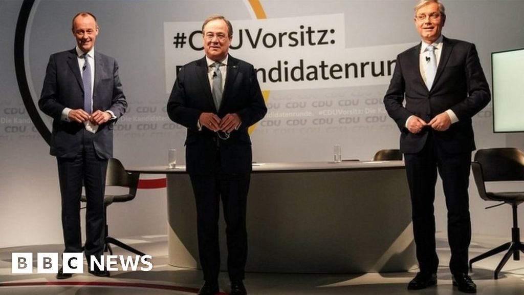 German Chancellor’s Race: Men Competing for Merkel’s Work