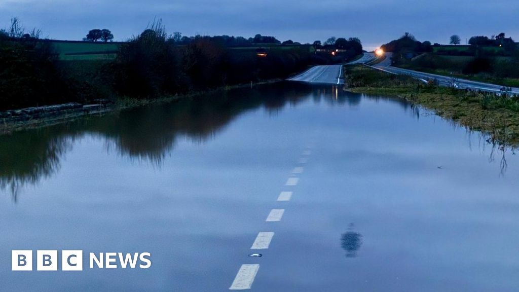 Somerset floods Train lines reopen but A303 still shut