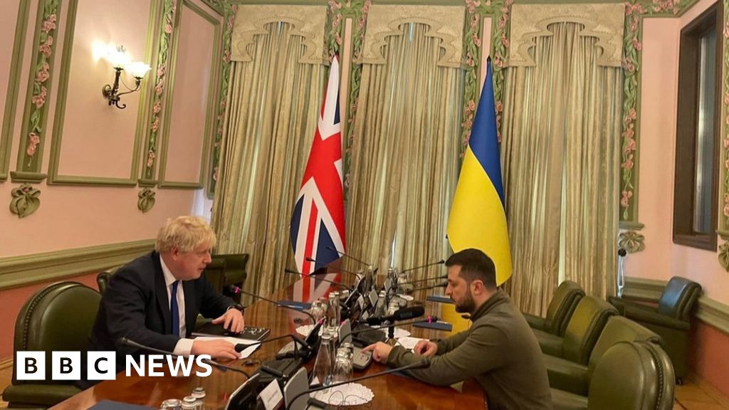 Johnson travels to Kyiv for Zelensky talks