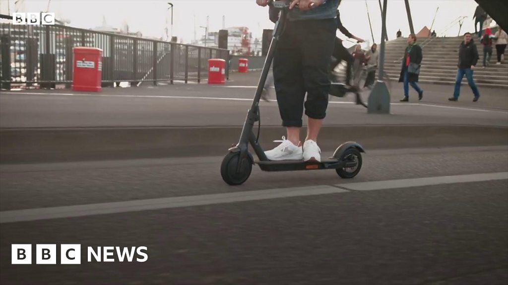 Escooters Could they soon be allowed on Welsh roads? BBC News