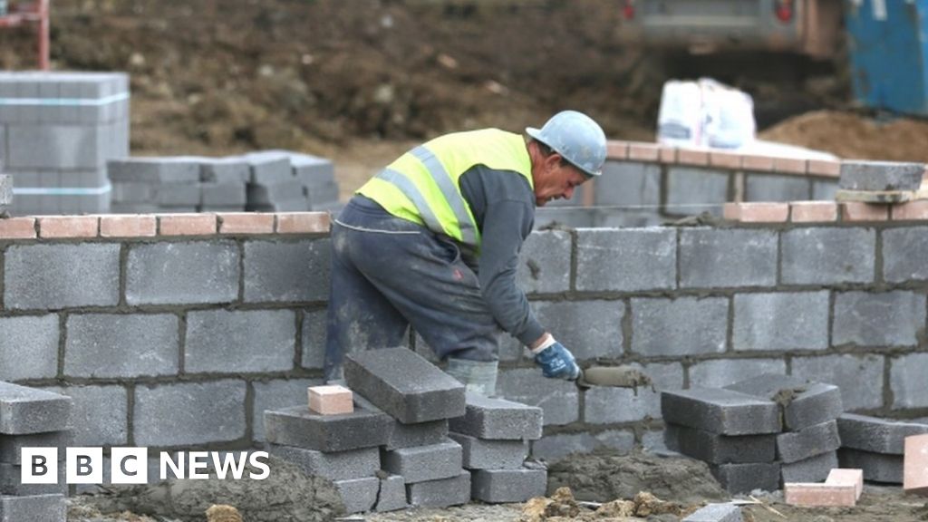 Darlington's Red Hall £23m housing scheme well under way BBC News