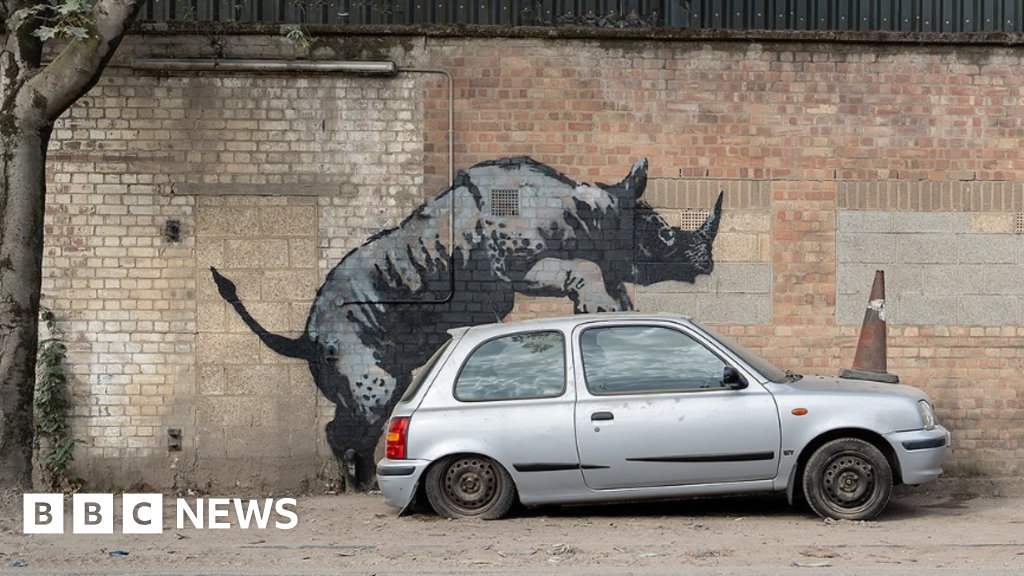 Banksy: Artist’s eighth London artwork in eight days appears