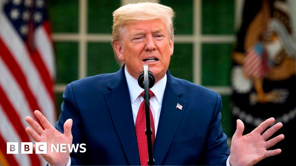 Coronavirus: Trump extends restrictions beyond Easter