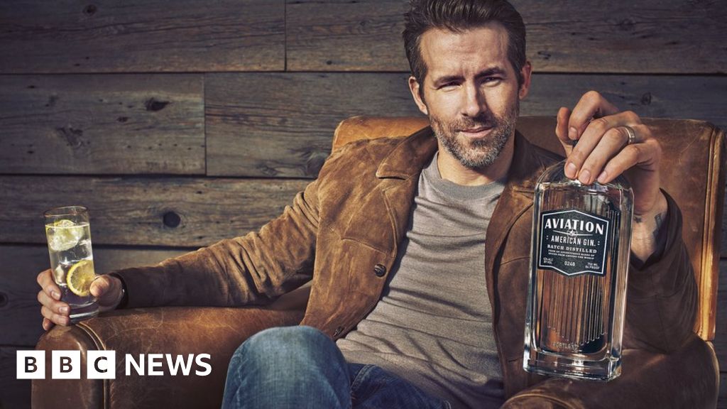 Ryan Reynolds-backed gin bought in $610m deal - BBC News