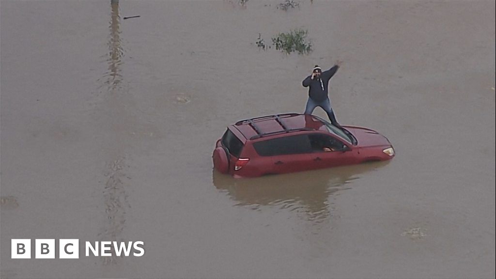 Flooding, rescues and mudslides in California
