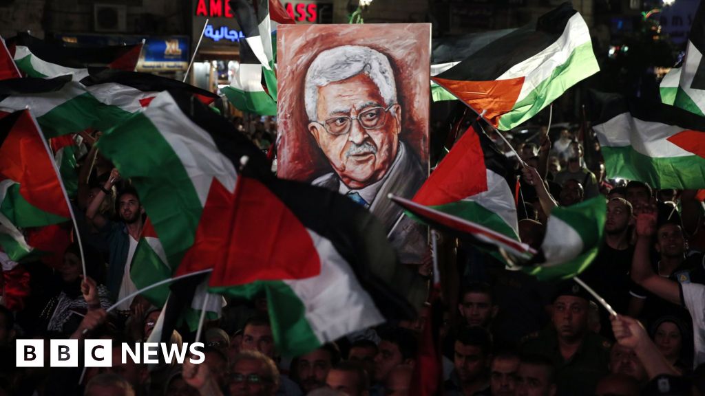 Palestinian Flag Raised At United Nations Headquarters Bbc News