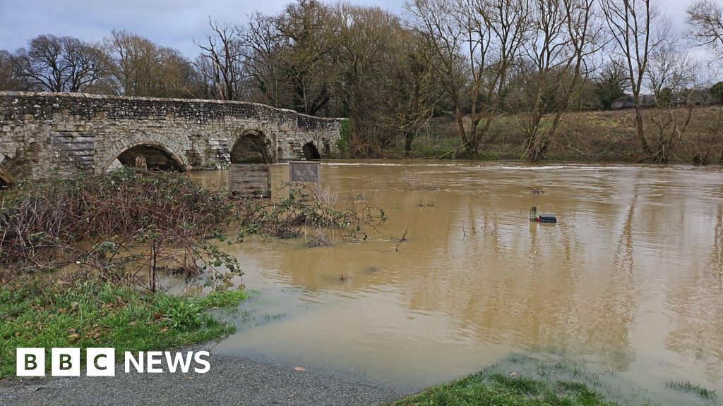 Flooding And Rail Disruption In Kent After Heavy Rain Bbc News 