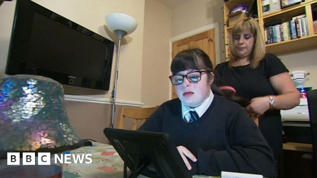 School Transport Funds Cut For Girl With Downs Syndrome Bbc News 2850