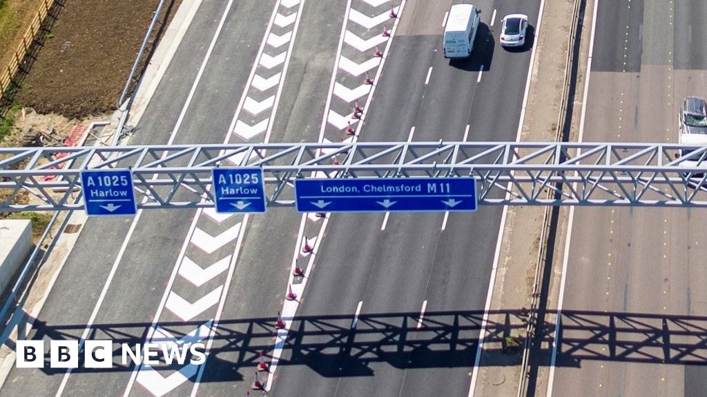 M11 Junction Due To Open At Harlow In June BBC News
