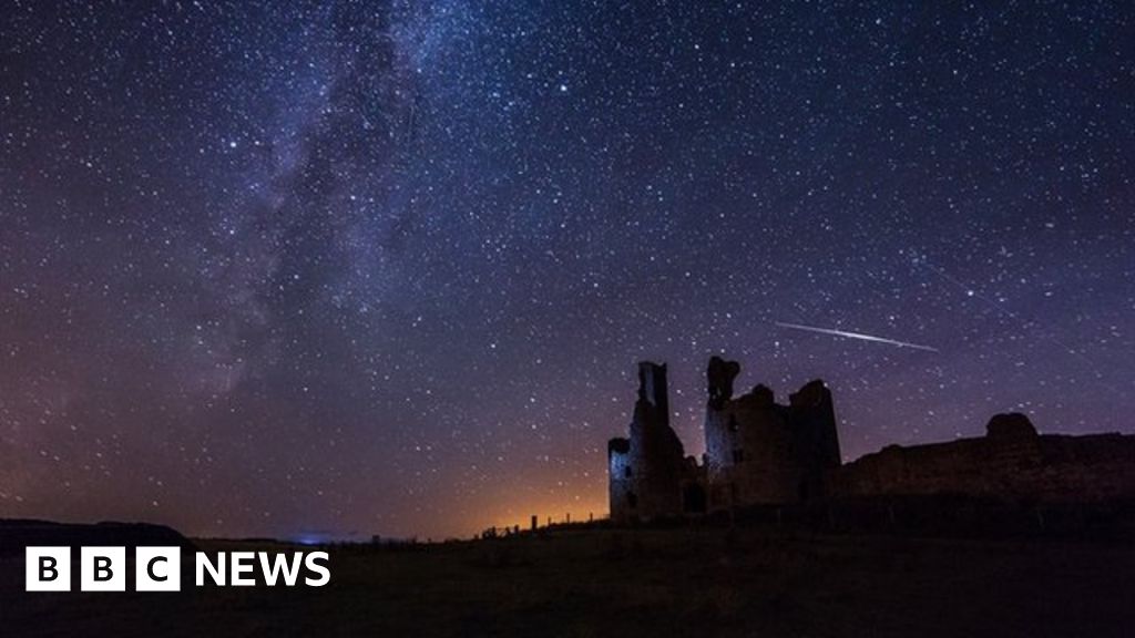Perseids Meteor shower captured across UK skies BBC News