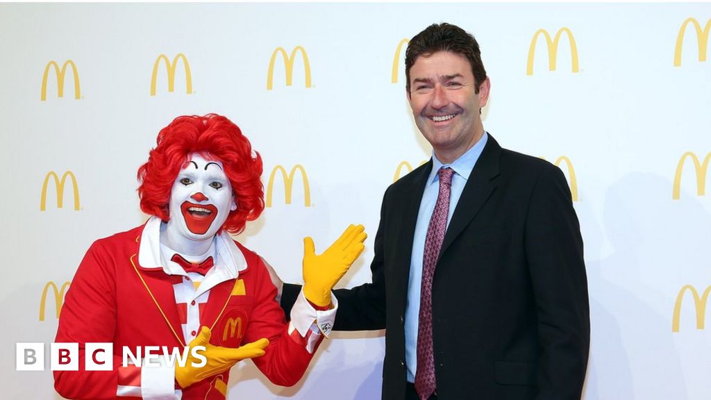 McDonald's: Former boss Easterbrook fined after staff relationship