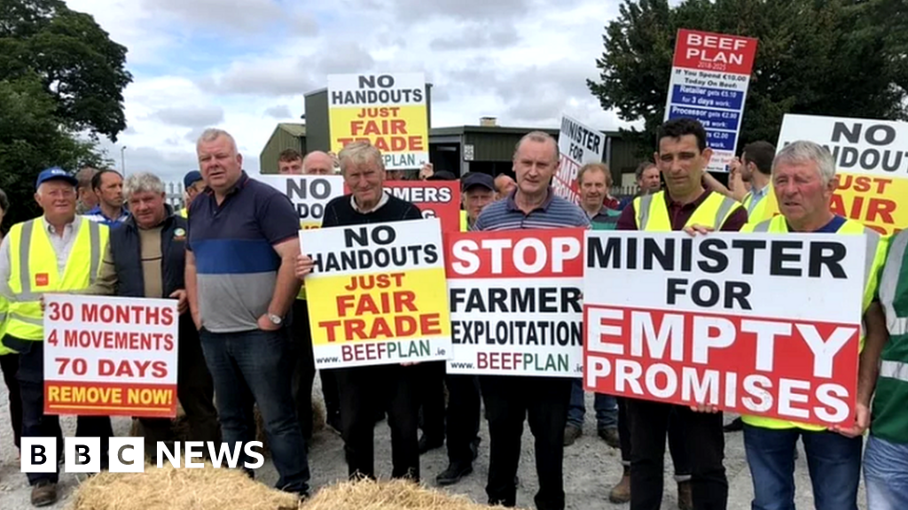 Beef Plan Movement: Irish Farmers Protest For 'fair' Prices - BBC News