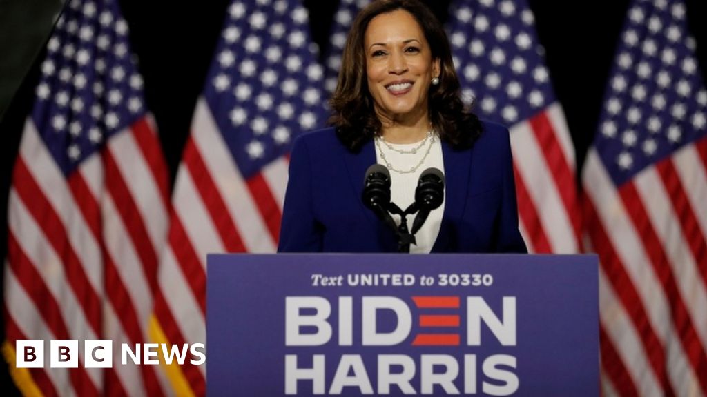 Joe Biden and Kamala Harris say Trump has left US 'in tatters'