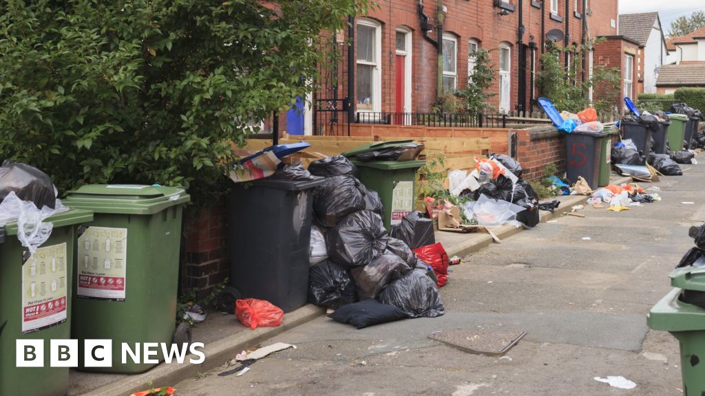 Leeds householders fined £14k for leaving bins out BBC News