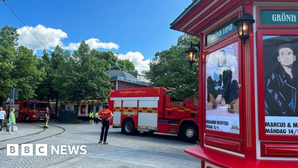 Gröna Lund: Rollercoaster accident in Sweden leaves one dead