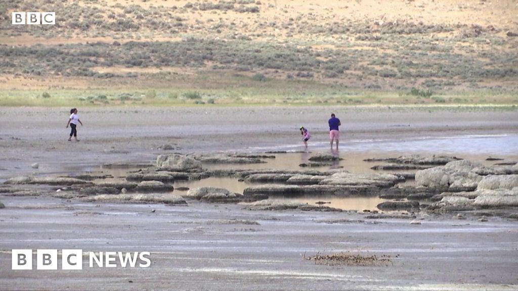 Utah's Great Salt Lake is running out of water