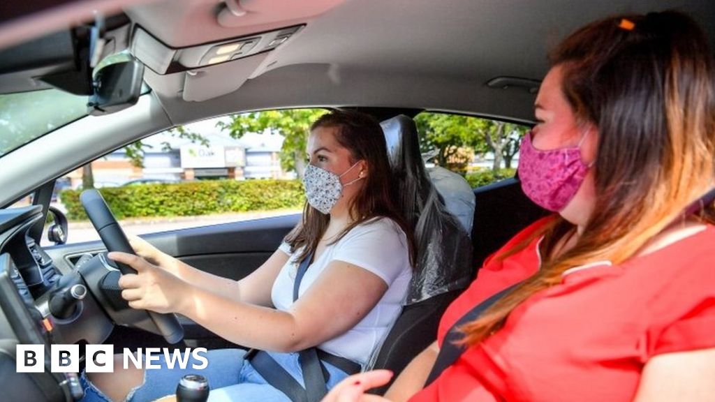 Driving test website crashes as bookings resume in England and Wales ...