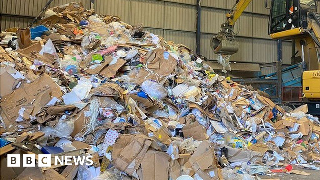 robot-with-brain-near-cheltenham-sorting-plastic-waste