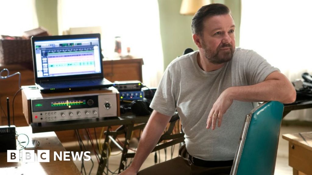 Ricky Gervais on choosing streaming sites over cinema - BBC News