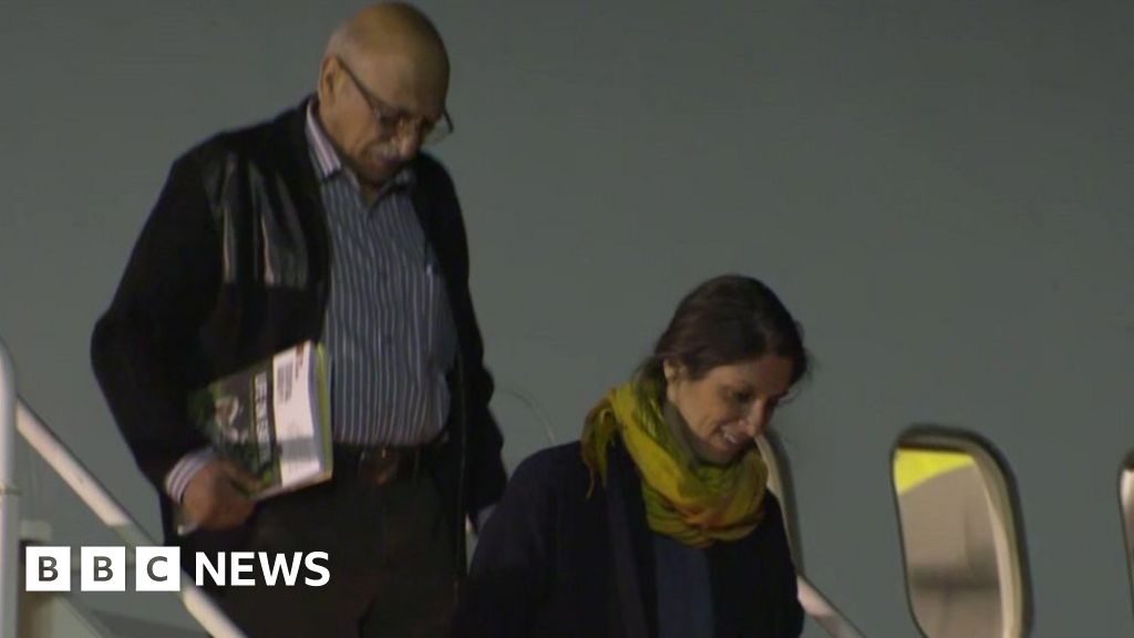 Nazanin arrives in UK after being freed from Iran
