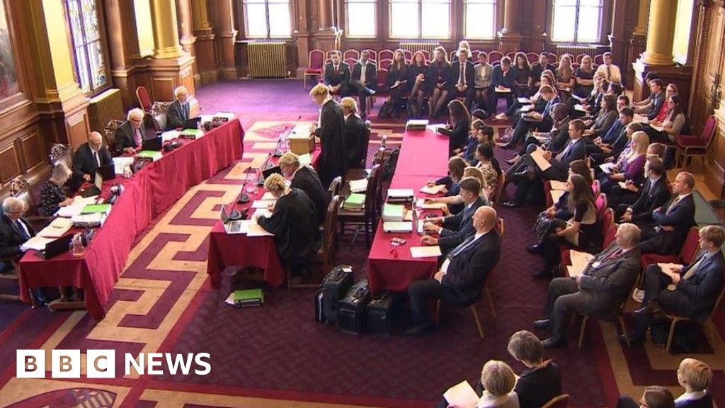 UK Supreme Court sits in Edinburgh for the first time BBC News