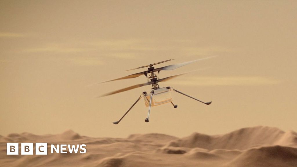 Хеликоптерът Ingenuity Mars на НАСА, който влезе в историята с