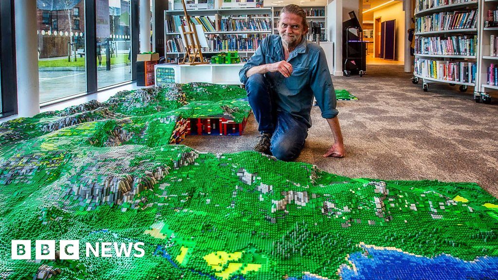 See the Lake District out of Lego BBC News