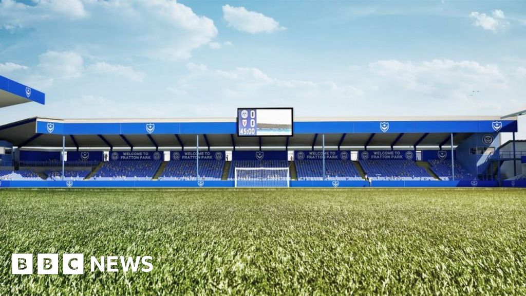 Portsmouth fc s fratton park stadium plans unveiled bbc news
