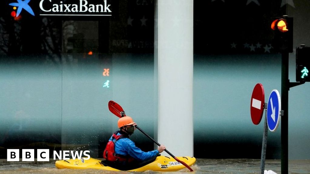 Spanish Floods Claim First Victim As Towns Are Engulfed - BBC News