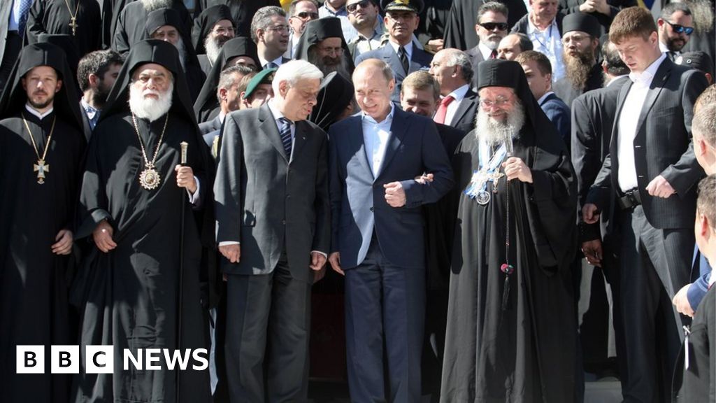 Vladimir Putin Visits Mount Athos All Male Orthodox Enclave Bbc News 9953