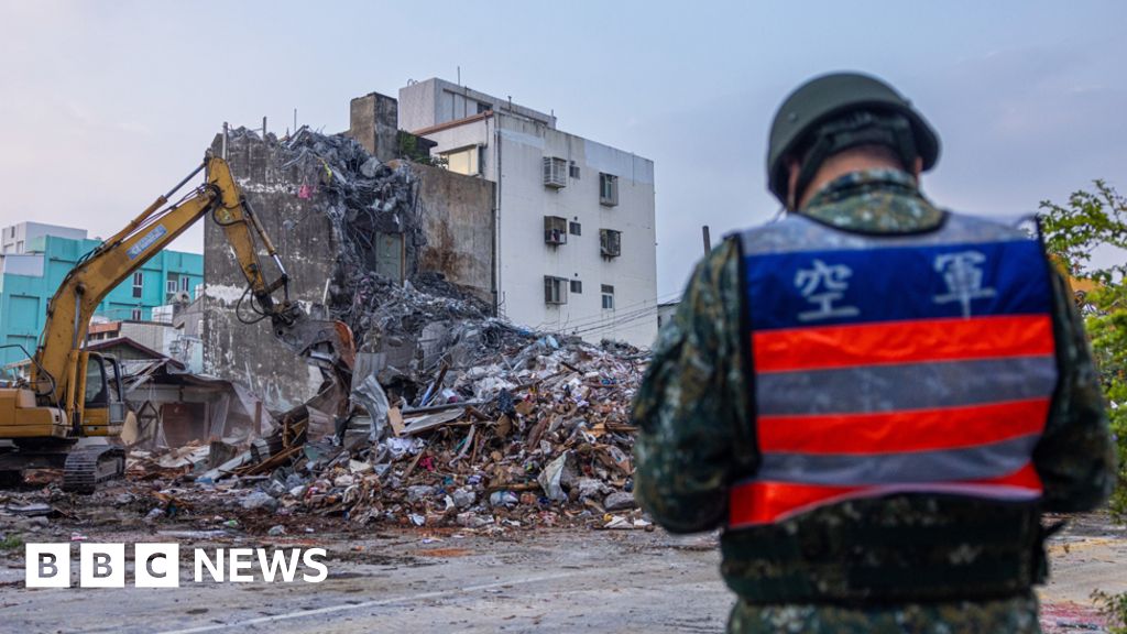 Taiwan earthquake: Mountain 'rained rocks like bullets' – survivor