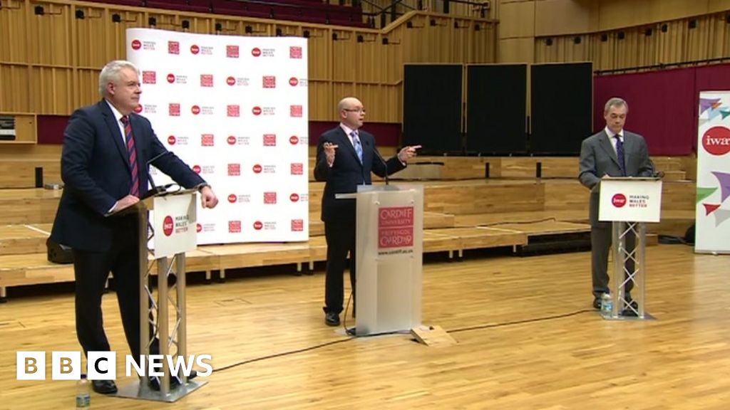 EU jobs impact disputed by Jones and Farage in debate BBC News