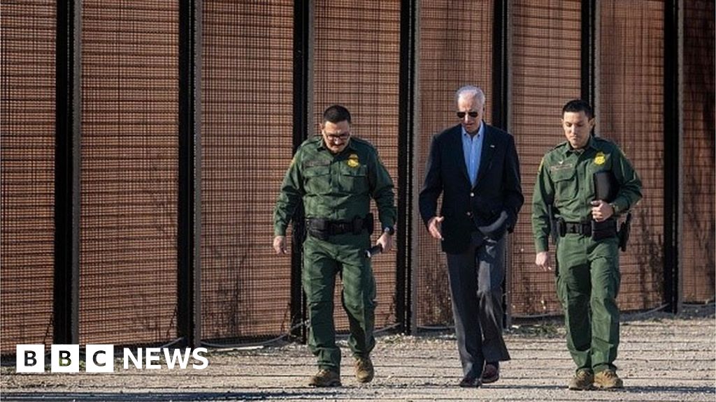 Biden visits US-Mexico border in trip to Texas