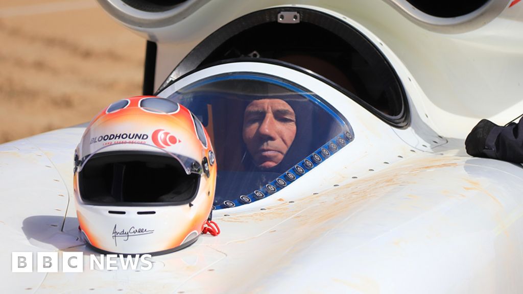 Bloodhound car goes faster still - to 562mph