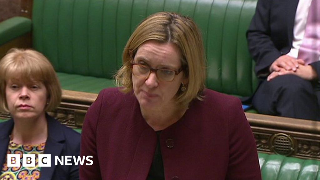 Amber Rudd Rejects Calls To Quit Over Targets Admission BBC News    101049478 P065f3t6 