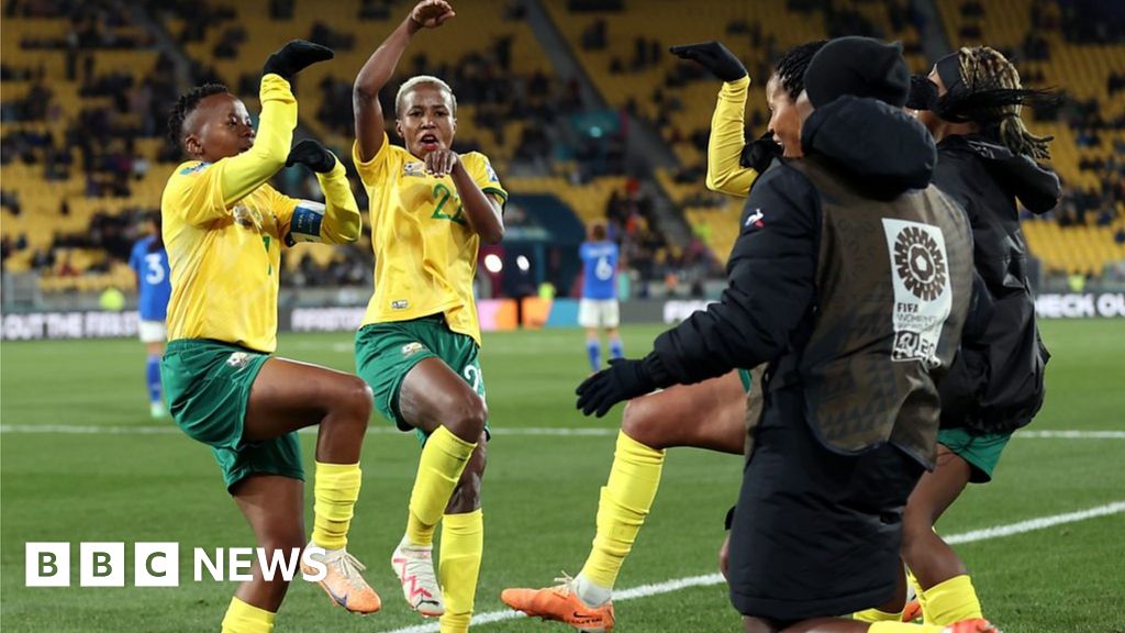 Women's World Cup 2023: Why is song and dance important to South African football?