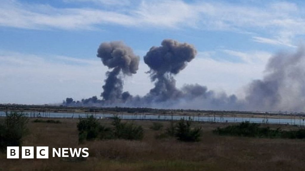 Saki airfield: Ukraine claims responsibility for Crimea blast after denial