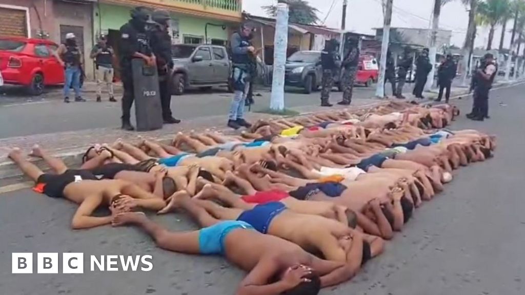 Еквадорските сили за сигурност са арестува 68 членове на бандата