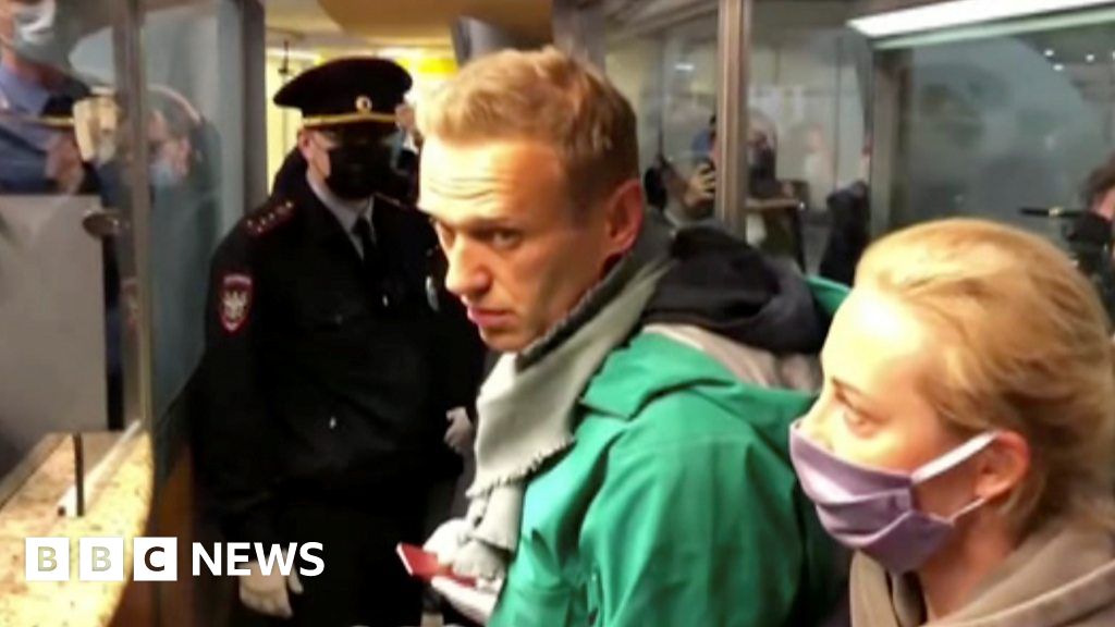 Alexei Navalny What Happened When He Returned To Russia Bbc News