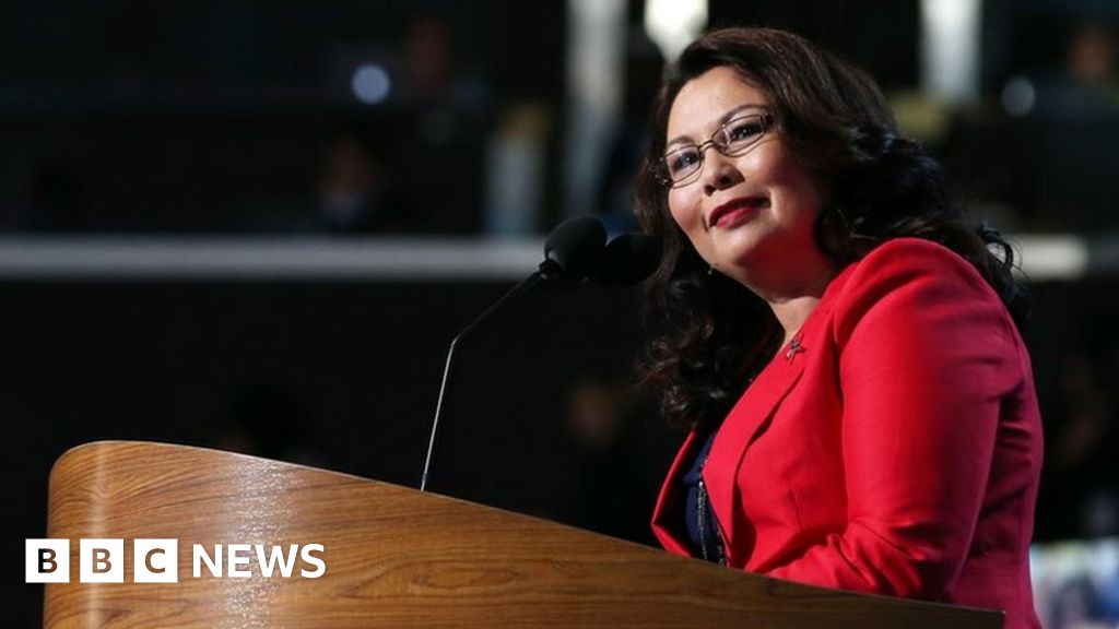 Tammy Duckworth Becomes First US Senator In Office To Give Birth - BBC News