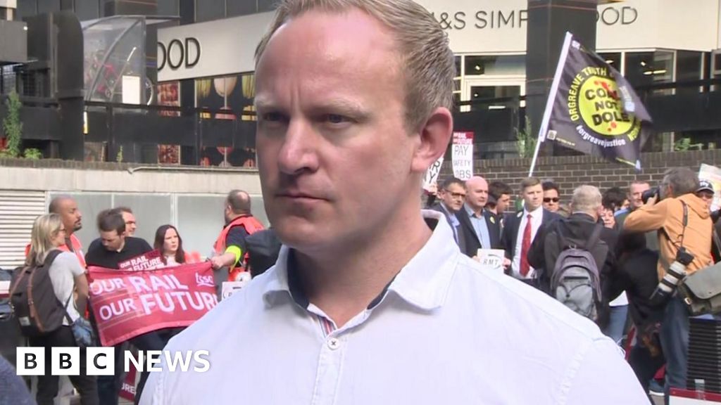 Labour’s shadow transport minister Sam Tarry backs striking rail workers
