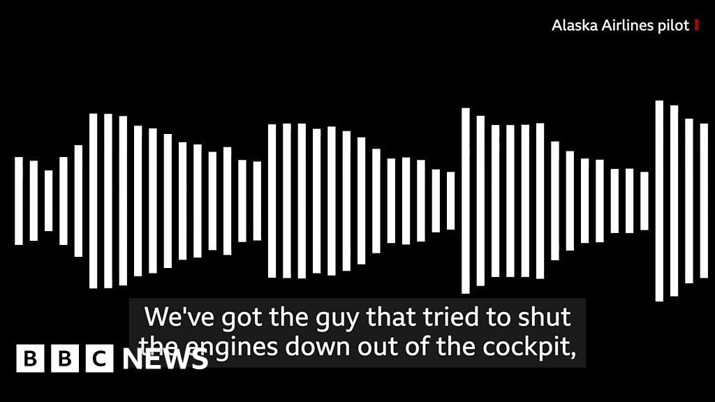 Alaska Airlines pilot calls in 'security threat'