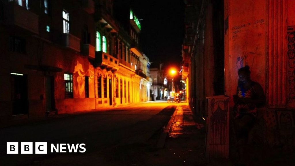 Cubans stage rare protest over power blackouts