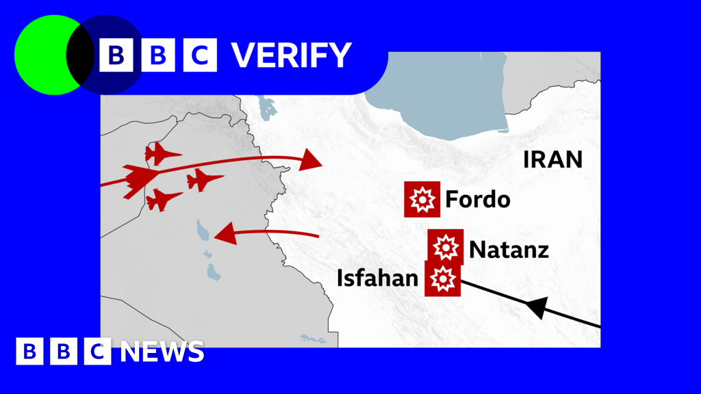 How the US says it hit Iran’s nuclear sites